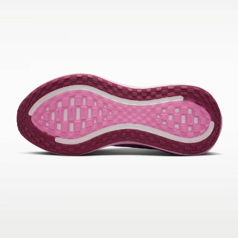 Дамски маратонки Nike Vomero Plus в розово, изглед към  подметката